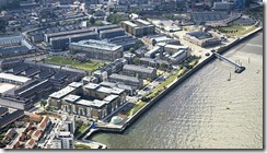 Aerial_view_of_Royal_Arsenal_Riverside_(with_CGI_of_The_Warehouse_No.1_Street)